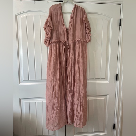 Oddi Flowy Sheer Dress - Picture 1 of 6